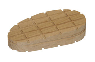 Bloc de bois cunéiforme